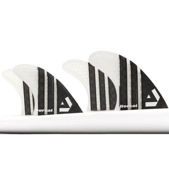 DORSAL Surfboard Fins Quad 4 Set FCS Compatible - One Revolver Surfboards