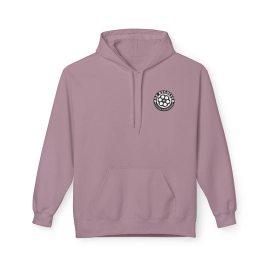 Smile Hoodie by One Revolver Surfboards – Unisex Midweight Fleece for Surf & Street - One Revolver Surfboards