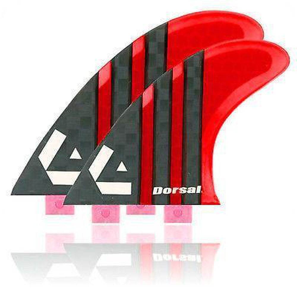 DORSAL Surfboard Fins Quad 4 Set FCS Compatible - One Revolver Surfboards