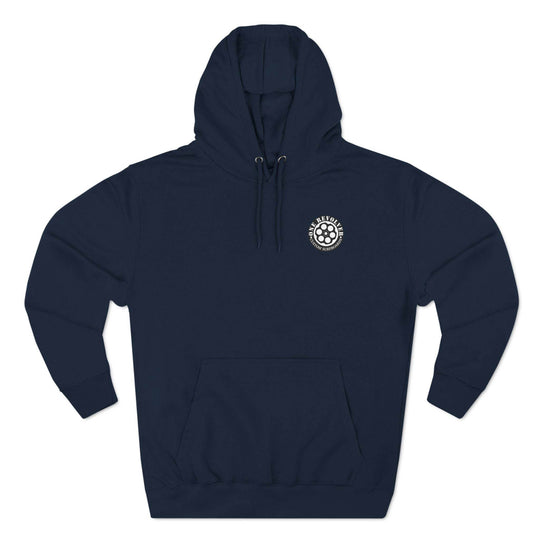 80's Surf Style Hoodie – One Revolver Fleece Pullover - One Revolver Surfboards