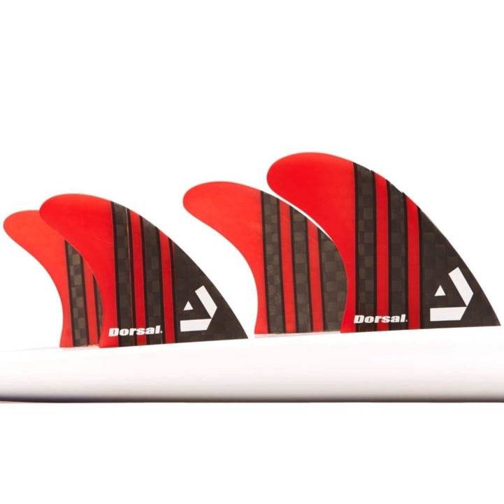 DORSAL Surfboard Fins Quad 4 Set FCS Compatible - One Revolver Surfboards