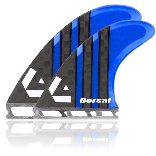 DORSAL Carbon Hexcore Futures Compatible 4-Fin Quad Set