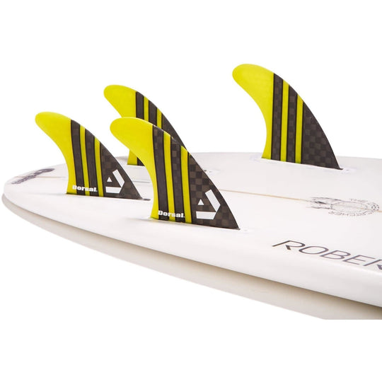 DORSAL Carbon Hexcore Futures Compatible 4-Fin Quad Set