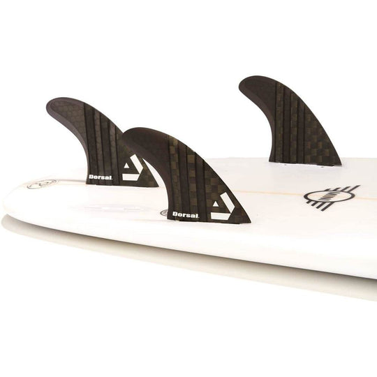 DORSAL Surfboard Fins Thruster 3 Set FCS Compatible - One Revolver Surfboards