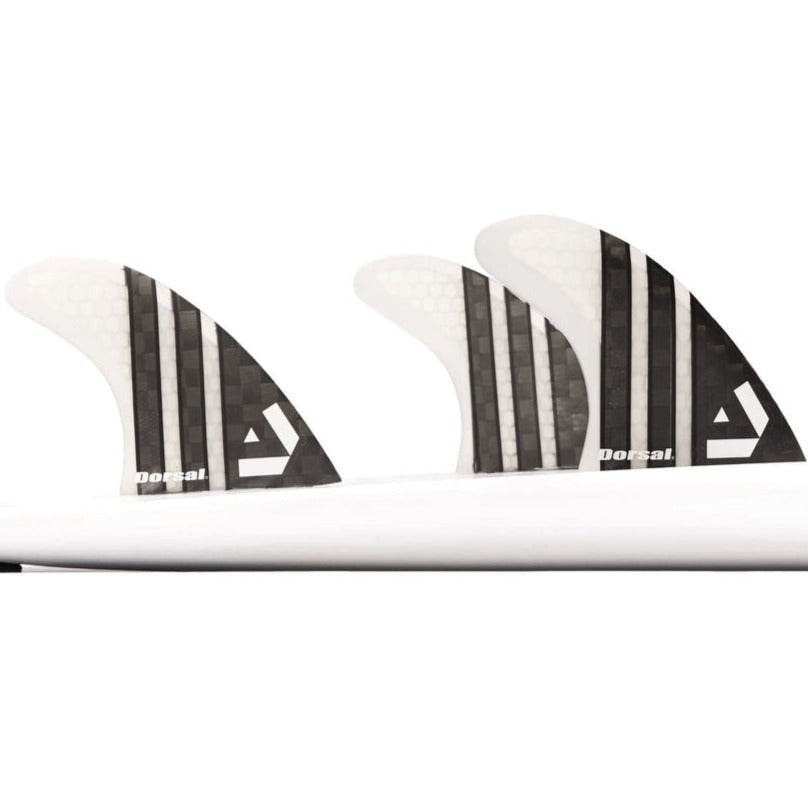DORSAL Surfboard Fins Thruster 3 Set FCS Compatible - One Revolver Surfboards