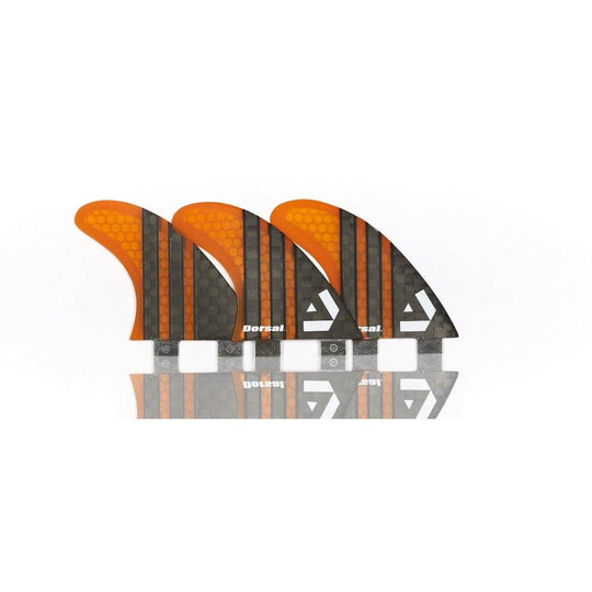 DORSAL Surfboard Fins Thruster 3 Set FCS Compatible - One Revolver Surfboards