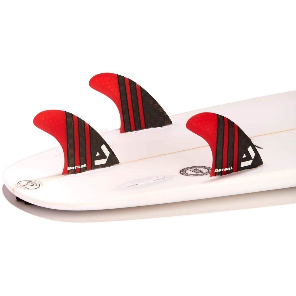 DORSAL Surfboard Fins Thruster 3 Set FCS Compatible - One Revolver Surfboards