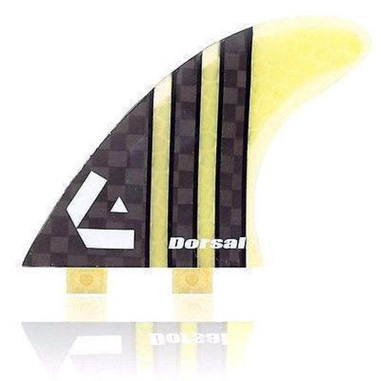 DORSAL Carbon Hexcore FCS Compatible 3-Fin Thruster Set