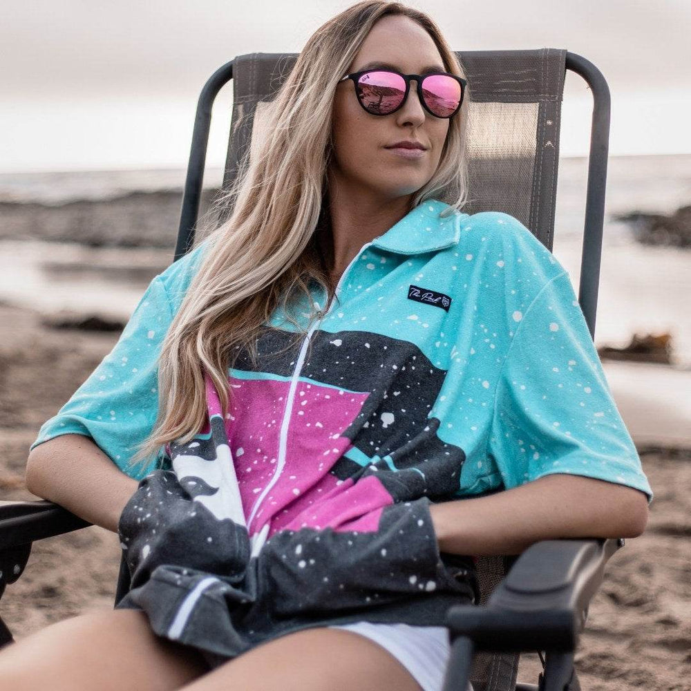 Hurricane - Matte Black - Pink Lemonade Polarized - One Revolver Surfboards