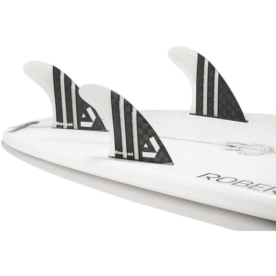 DORSAL Carbon Hexcore Futures Compatible 3-Fin Thruster Set