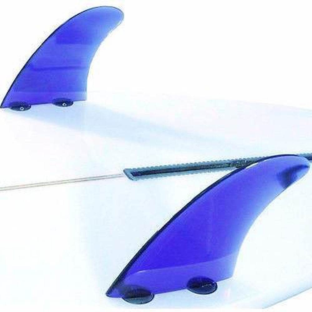 DORSAL Surfboard Fins Longboard Side 2 or Quad Rear Set FCS Compatible - One Revolver Surfboards