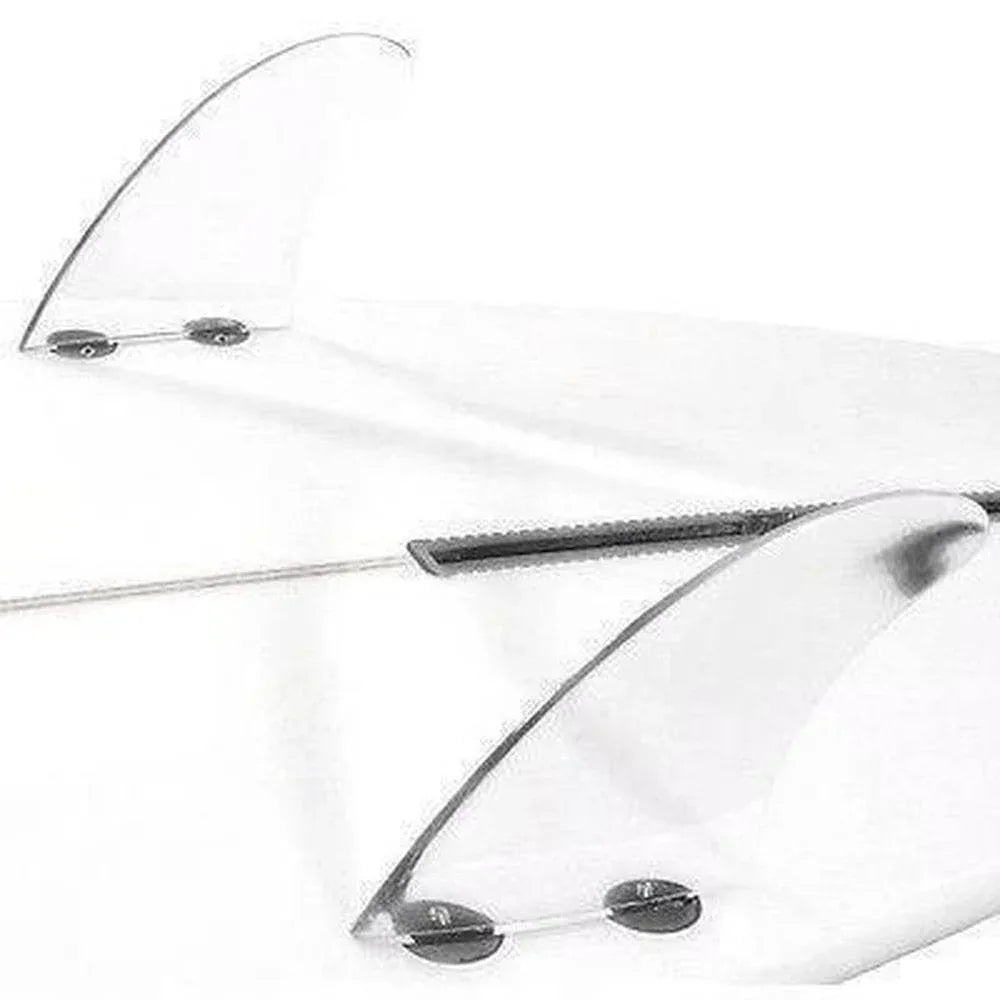 One Revolver Surfboards - DORSAL Surfboard Fins Longboard Side 2 or Quad Rear Set FCS Compatible Side/Rear Fins