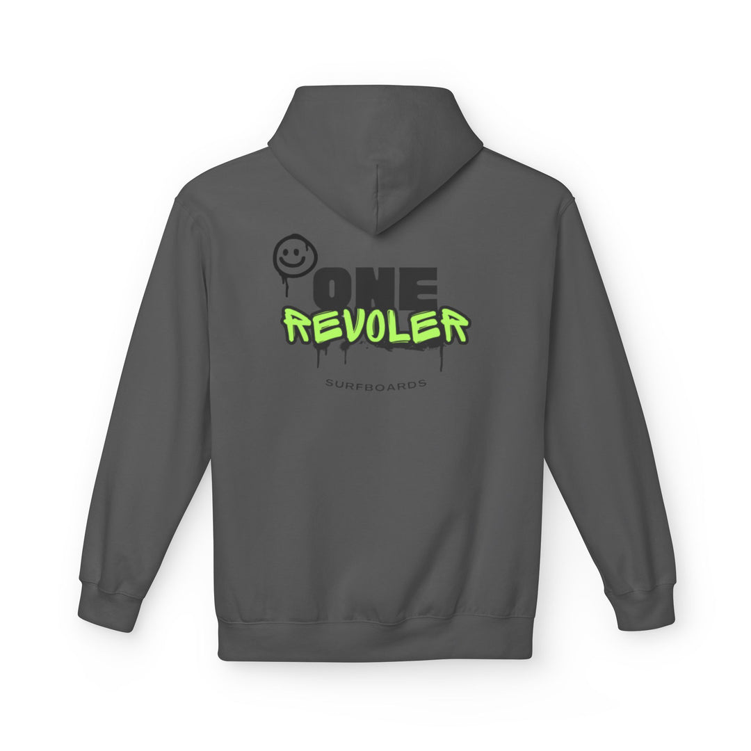 Smile Hoodie by One Revolver Surfboards – Unisex Midweight Softstyle Fleece