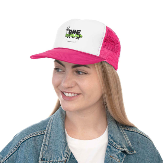 Graffiti Smile Trucker Cap – One Revolver Surf & Street Hat - One Revolver Surfboards
