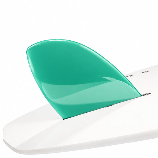DORSAL 8.5" Rudder Longboard &amp; SUP D-Fin - Polycarbonate