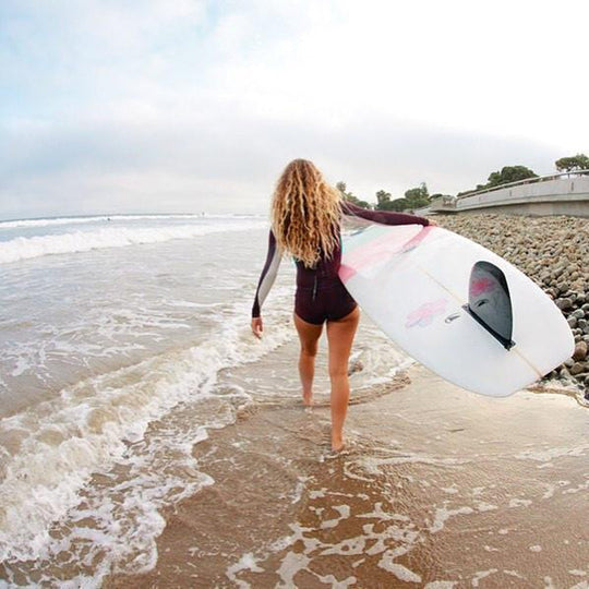 DORSAL 8.5" Rudder Longboard &amp; SUP D-Fin - Polycarbonate