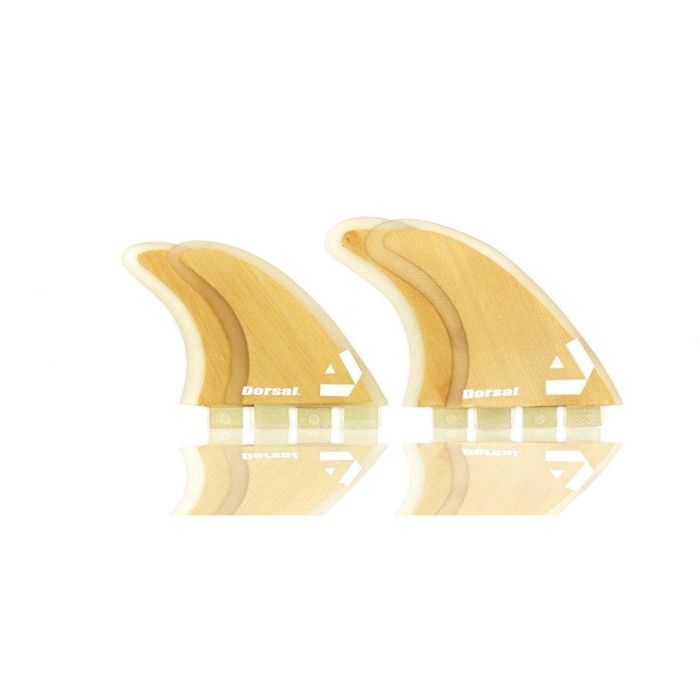 DORSAL Surfboard Fins Quad 4 Set FCS Compatible - One Revolver Surfboards