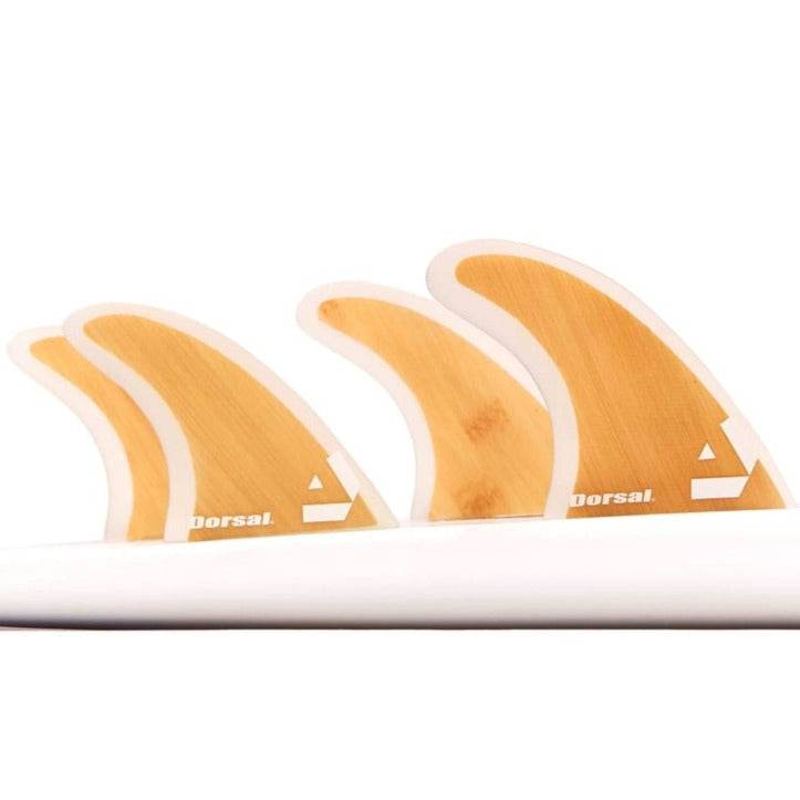 DORSAL Surfboard Fins Quad 4 Set FCS Compatible - One Revolver Surfboards