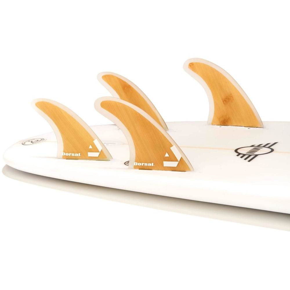 DORSAL Surfboard Fins Quad 4 Set FCS Compatible - One Revolver Surfboards