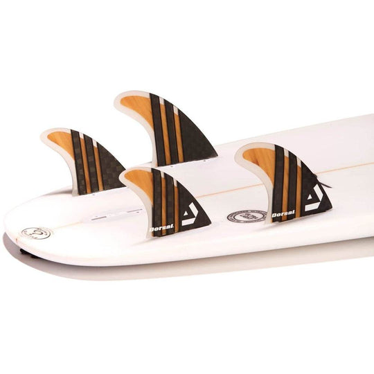 DORSAL Surfboard Fins Quad 4 Set FCS Compatible - One Revolver Surfboards
