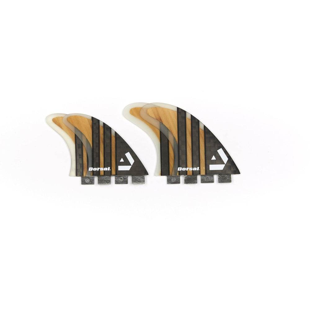DORSAL Surfboard Fins Quad 4 Set FCS Compatible - One Revolver Surfboards