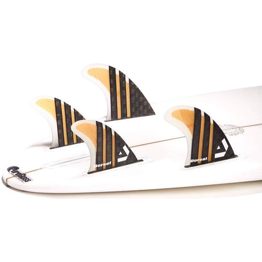 DORSAL Surfboard Fins Quad 4 Set Future Compatible - One Revolver Surfboards