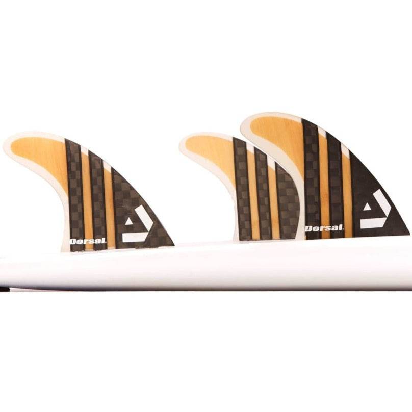 DORSAL Surfboard Fins Thruster 3 Set FCS Compatible - One Revolver Surfboards