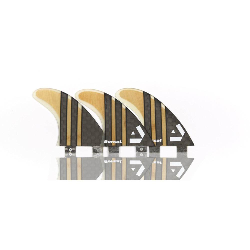 DORSAL Surfboard Fins Thruster 3 Set FCS Compatible - One Revolver Surfboards