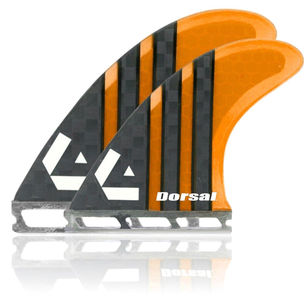 DORSAL Carbon Hexcore Futures Compatible 4-Fin Quad Set