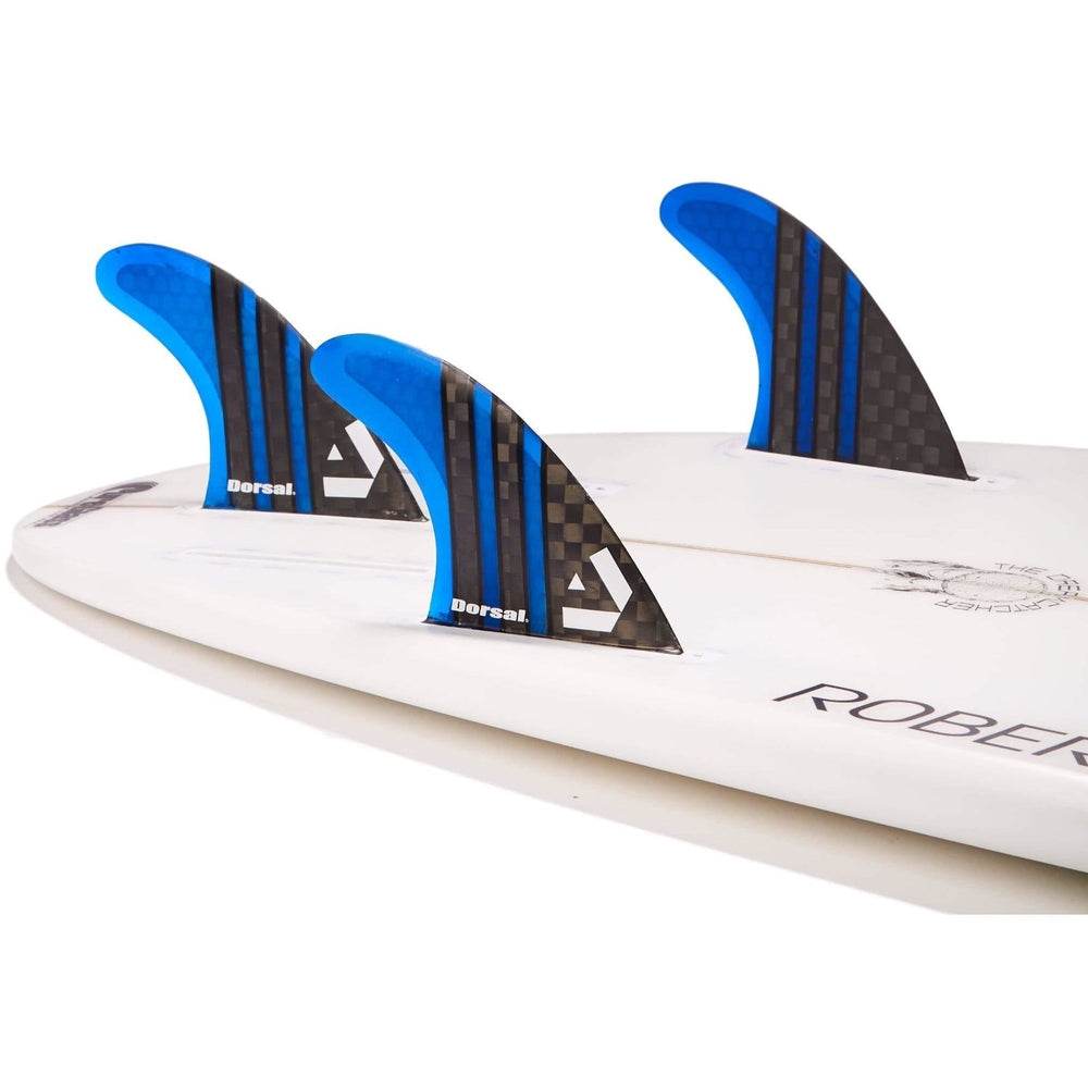 DORSAL Surfboard Fins Thruster 3 Set Future Compatible - One Revolver Surfboards