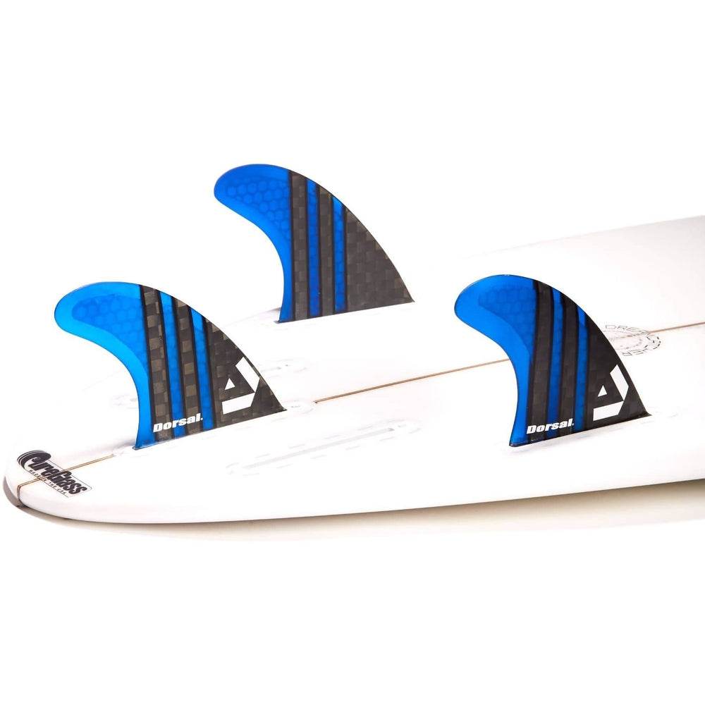 DORSAL Surfboard Fins Thruster 3 Set Future Compatible - One Revolver Surfboards