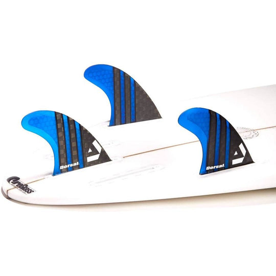 DORSAL Surfboard Fins Thruster 3 Set Future Compatible - One Revolver Surfboards