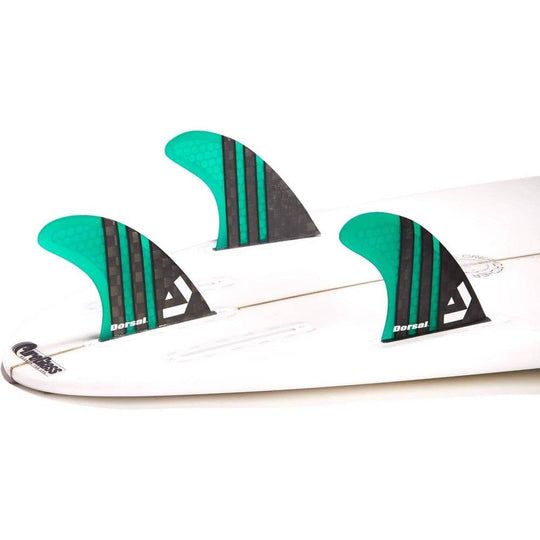 DORSAL Surfboard Fins Thruster 3 Set Future Compatible - One Revolver Surfboards