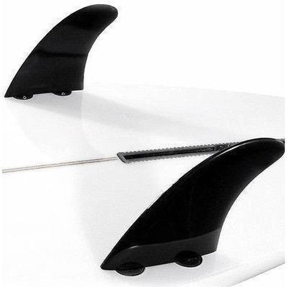DORSAL Surfboard Fins Longboard Side 2 or Quad Rear Set FCS Compatible - One Revolver Surfboards