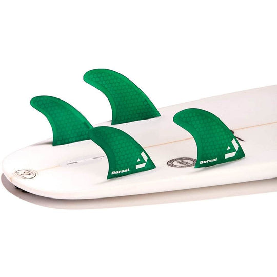 DORSAL Surfboard Fins Quad 4 Set FCS Compatible - One Revolver Surfboards