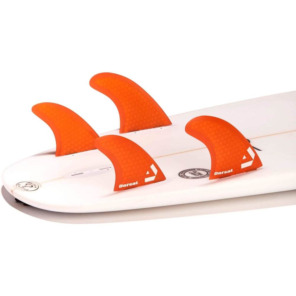 DORSAL Surfboard Fins Quad 4 Set FCS Compatible - One Revolver Surfboards