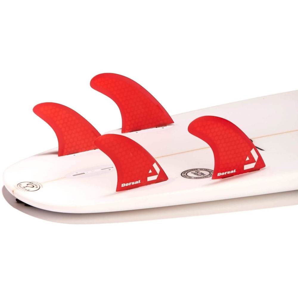 DORSAL Surfboard Fins Quad 4 Set FCS Compatible - One Revolver Surfboards