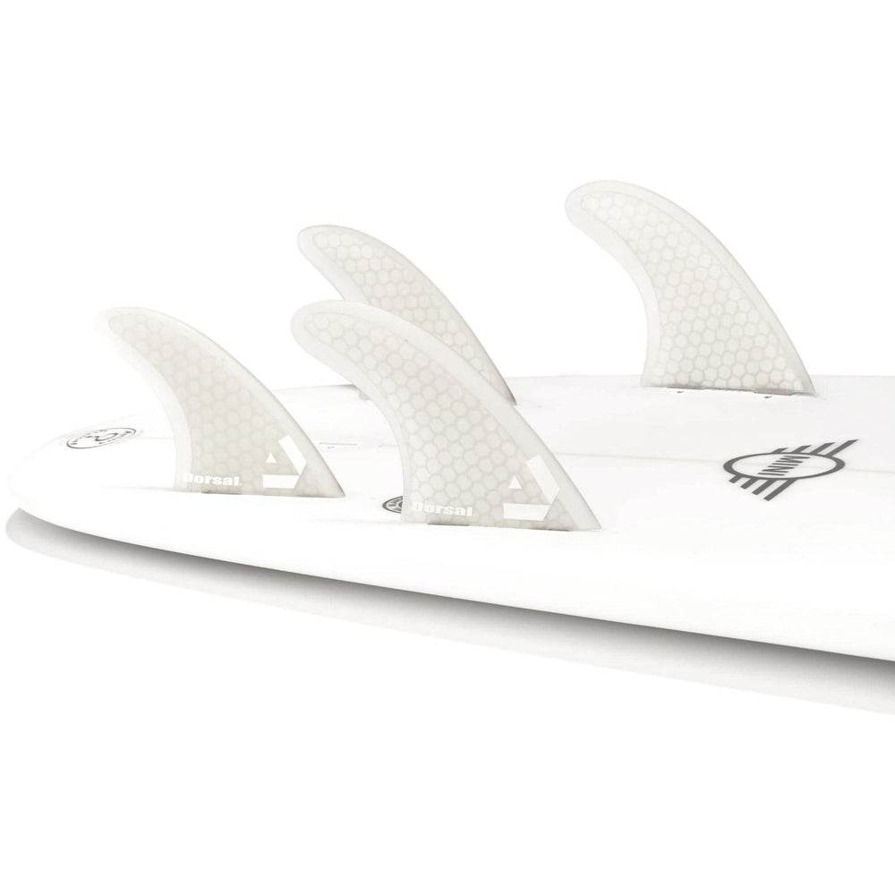 DORSAL Surfboard Fins Quad 4 Set FCS Compatible - One Revolver Surfboards