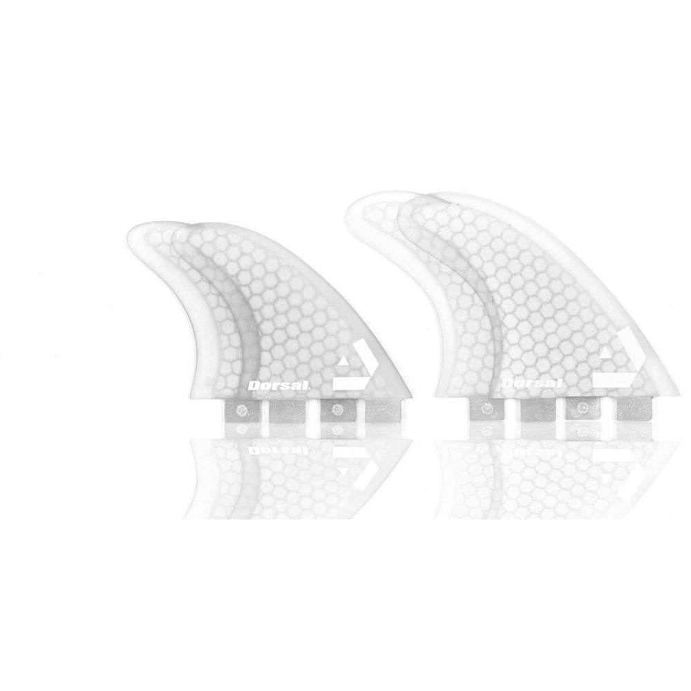 DORSAL Surfboard Fins Quad 4 Set FCS Compatible - One Revolver Surfboards