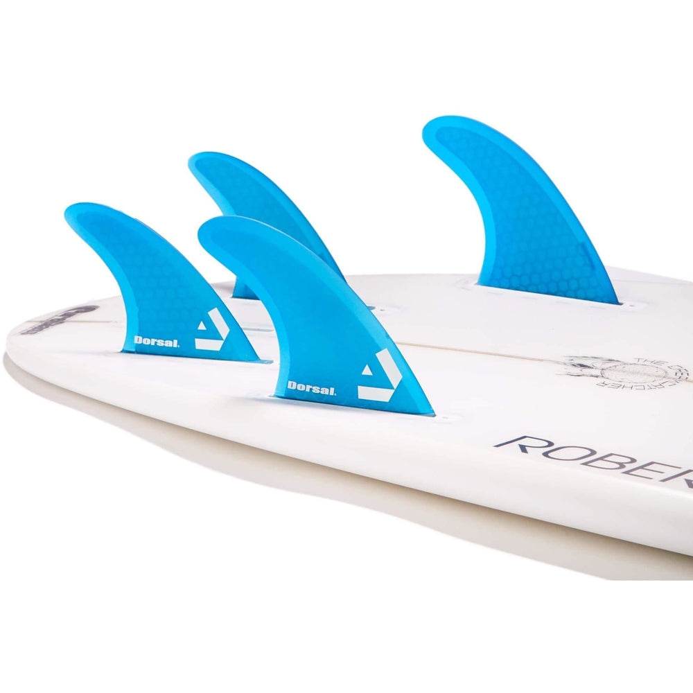 DORSAL Surfboard Fins Quad 4 Set Future Compatible - One Revolver Surfboards