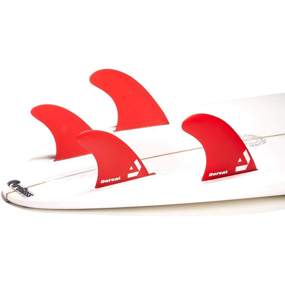 DORSAL Hexcore Futures Compatible 4-Fin Quad Set