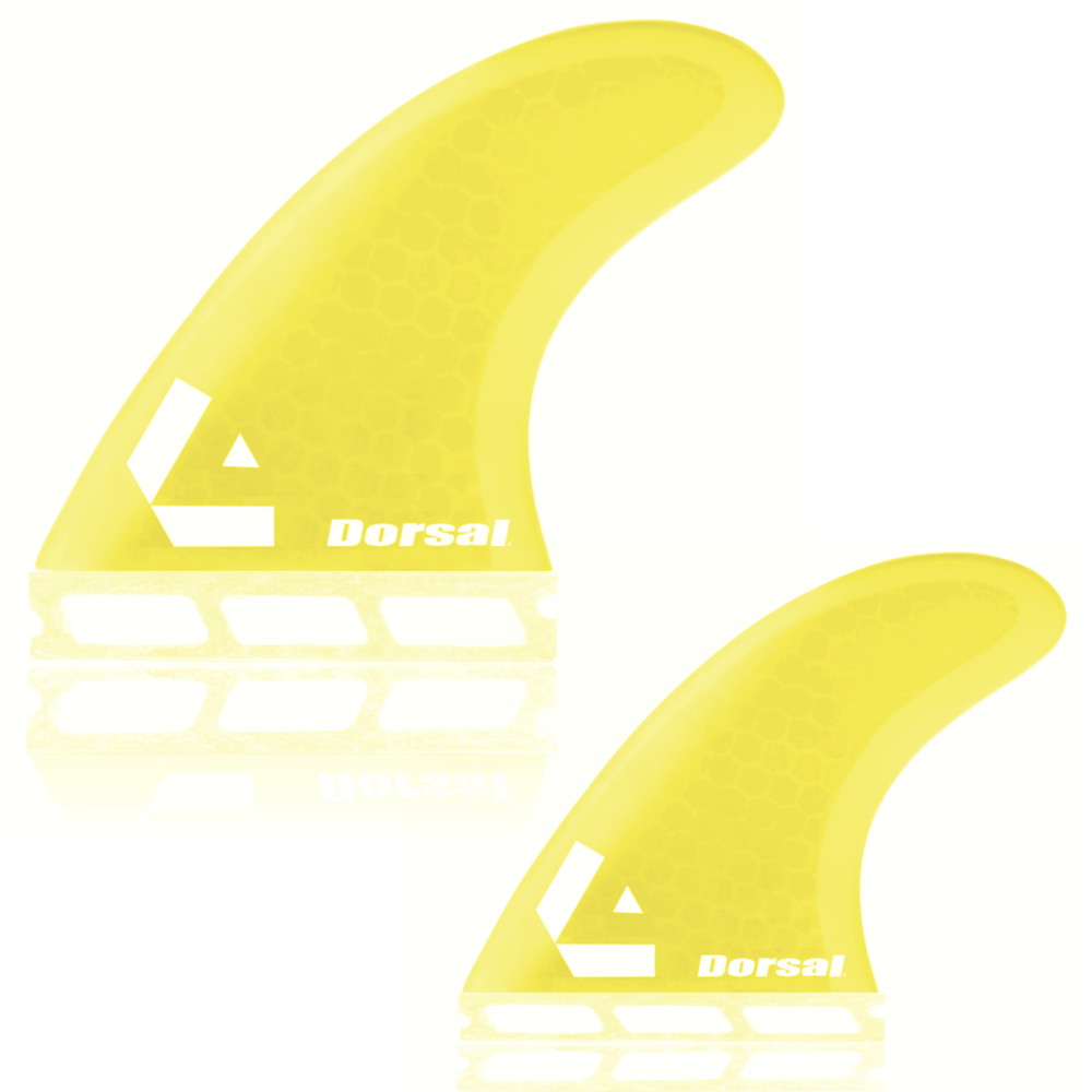 DORSAL Hexcore Futures Compatible 4-Fin Quad Set