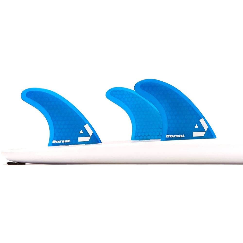 DORSAL Surfboard Fins Thruster 3 Set FCS Compatible - One Revolver Surfboards