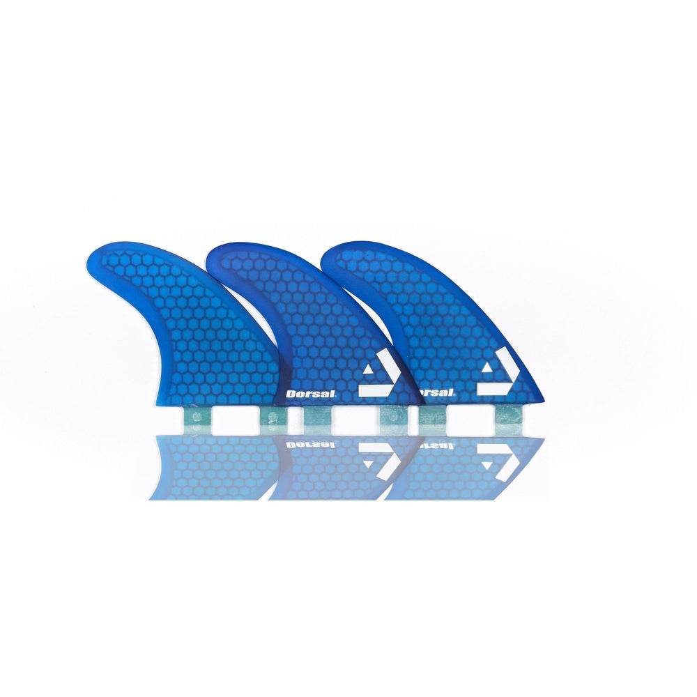 DORSAL Surfboard Fins Thruster 3 Set FCS Compatible - One Revolver Surfboards