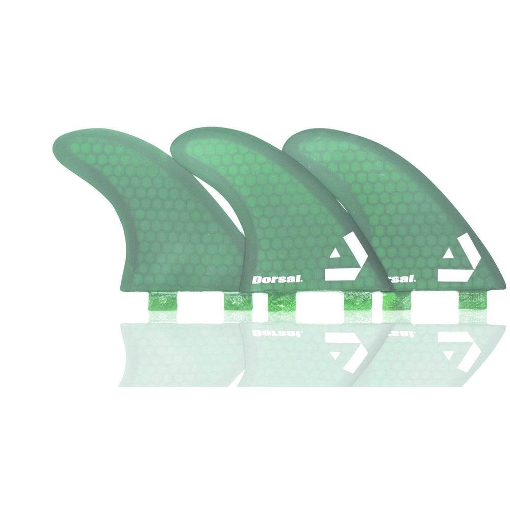 DORSAL Surfboard Fins Thruster 3 Set FCS Compatible - One Revolver Surfboards