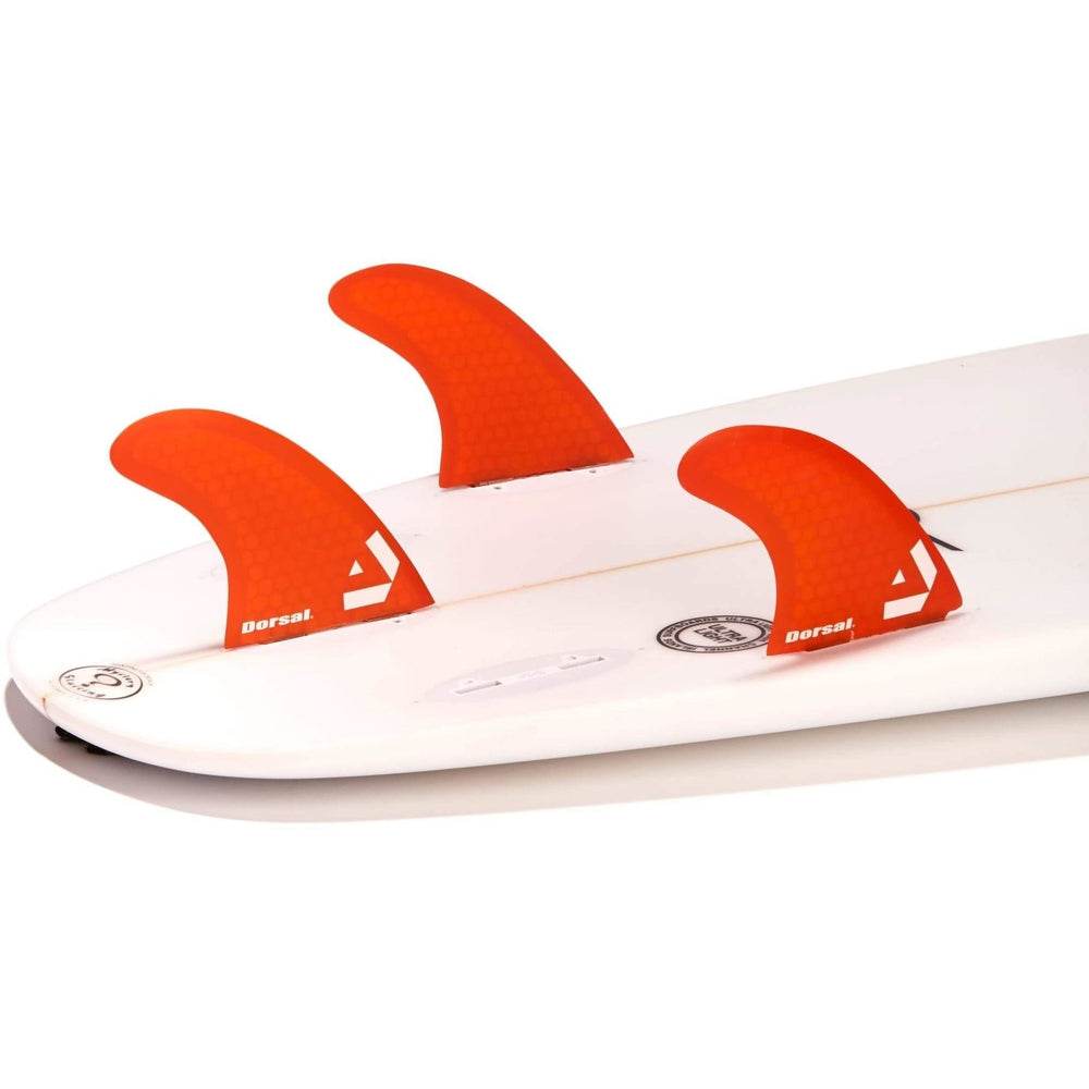 DORSAL Surfboard Fins Thruster 3 Set FCS Compatible - One Revolver Surfboards