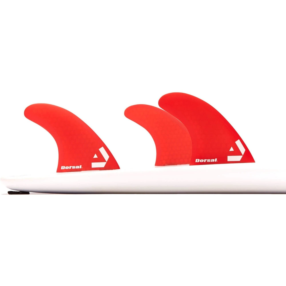 DORSAL Hexcore FCS Compatible 3-Fin Thruster Set