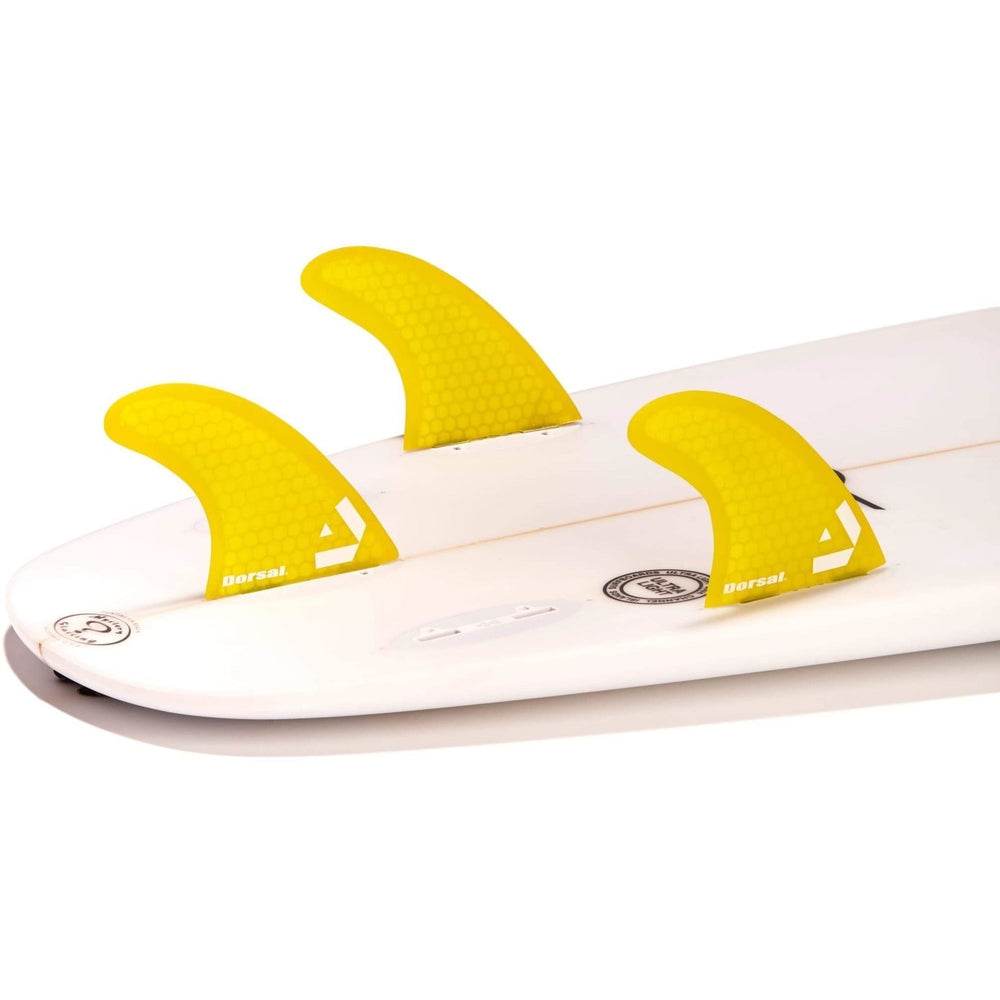 DORSAL Surfboard Fins Thruster 3 Set FCS Compatible - One Revolver Surfboards
