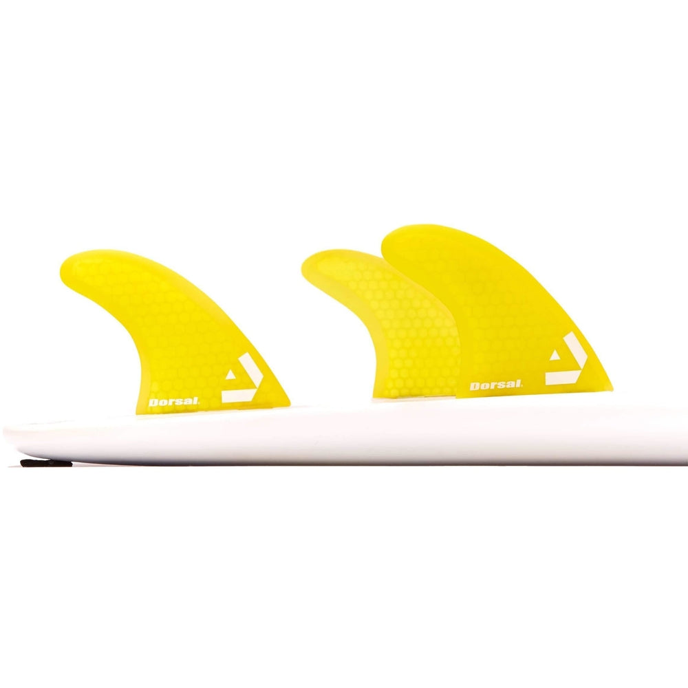 DORSAL Hexcore FCS Compatible 3-Fin Thruster Set
