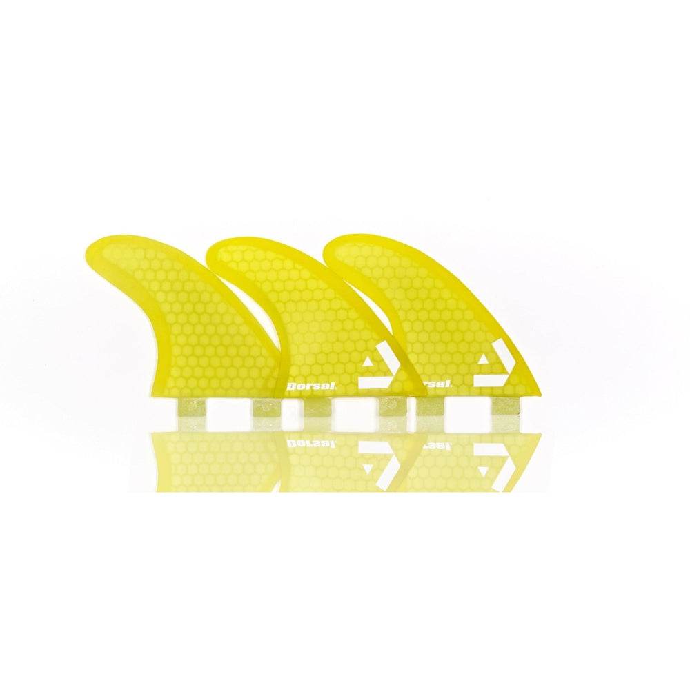 DORSAL Surfboard Fins Thruster 3 Set FCS Compatible - One Revolver Surfboards